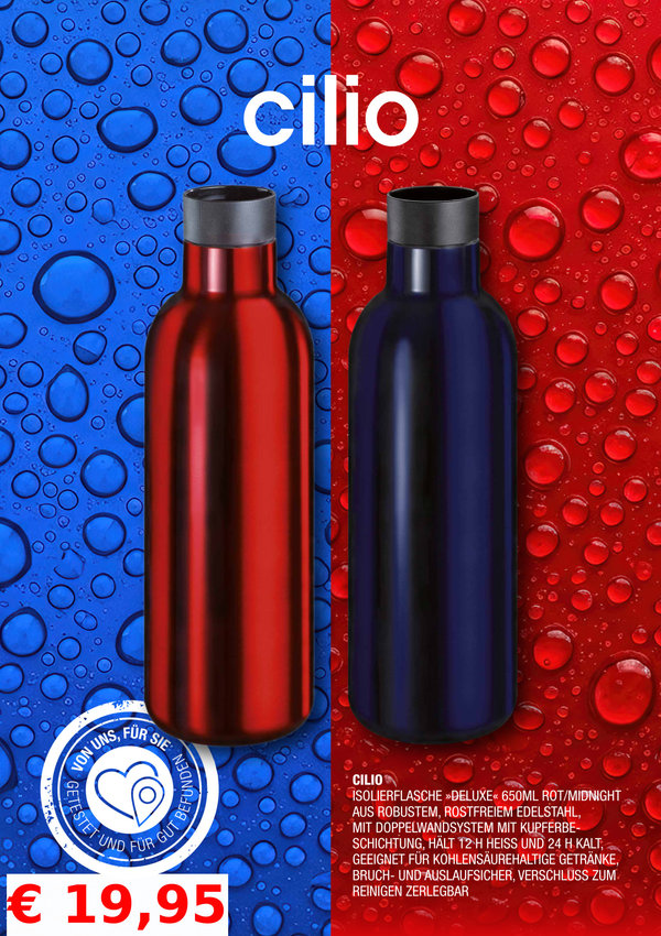 Cilio-Isolierflaschen