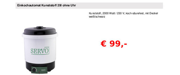 Einkochautomat