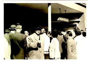 Produktvorführung 1958 Miele Zitrusentsafter