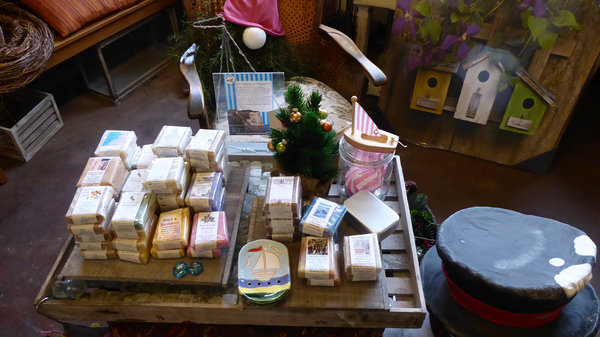 Seife, Shampoo aus Rügen...