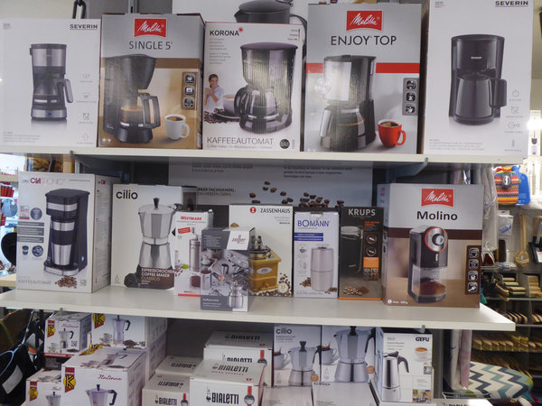 Kaffeeautomaten, Kaffeemühlen