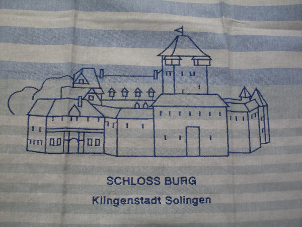 Geschirrtücher mit Schloss Burg